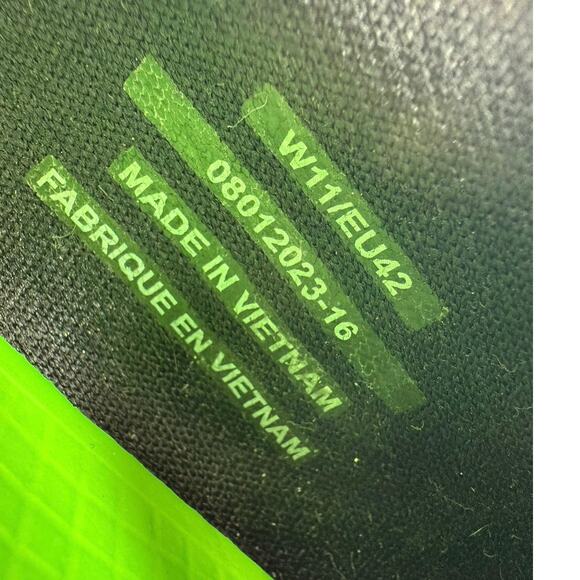 OOFOS OOmg EeZee Womens Sz 11 Black Recovery Comfort Slip On Shoes Lightweight - Picture 8 of 11